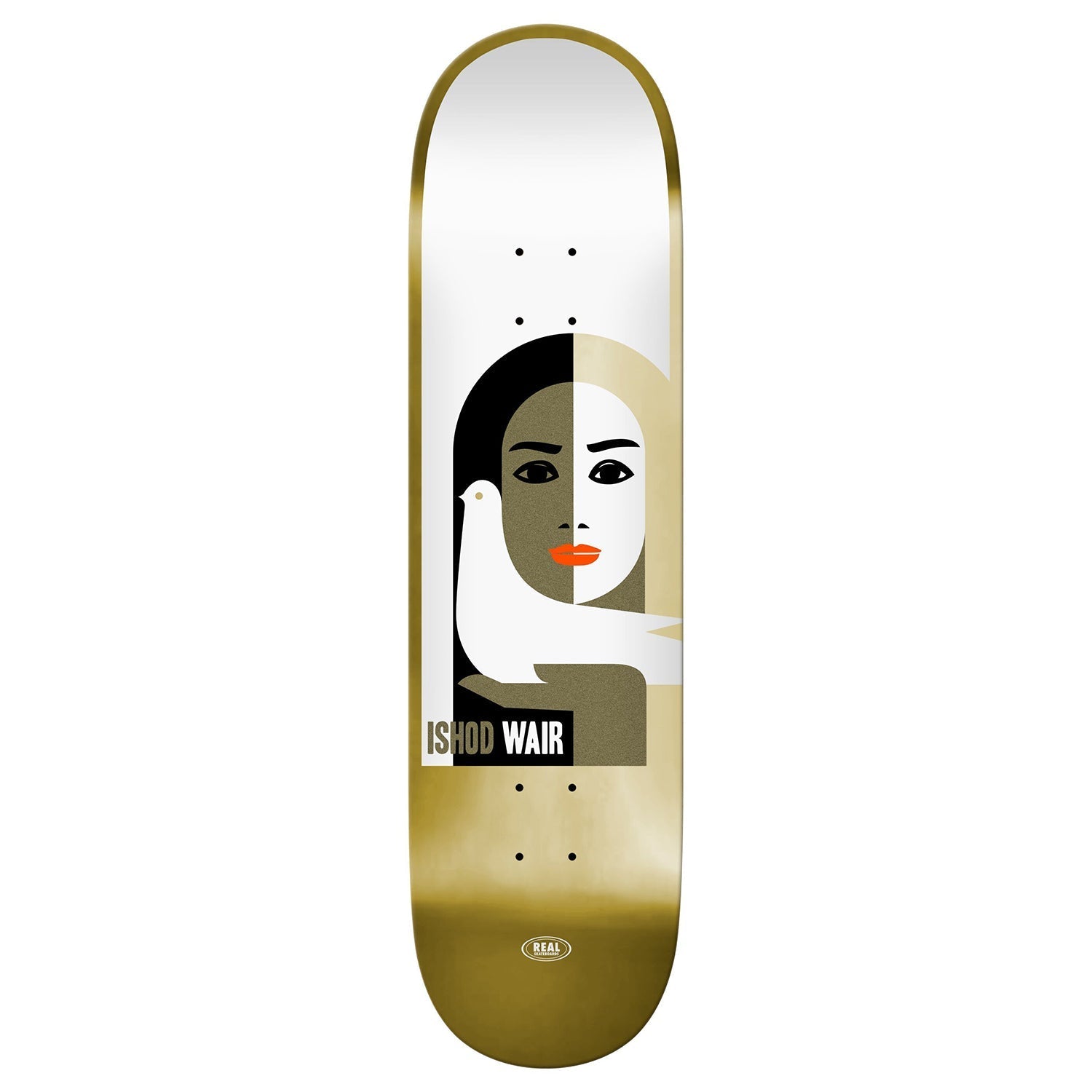 Real Skateboard Deck Ishod Peace LTD Foil 8.25" x 32"