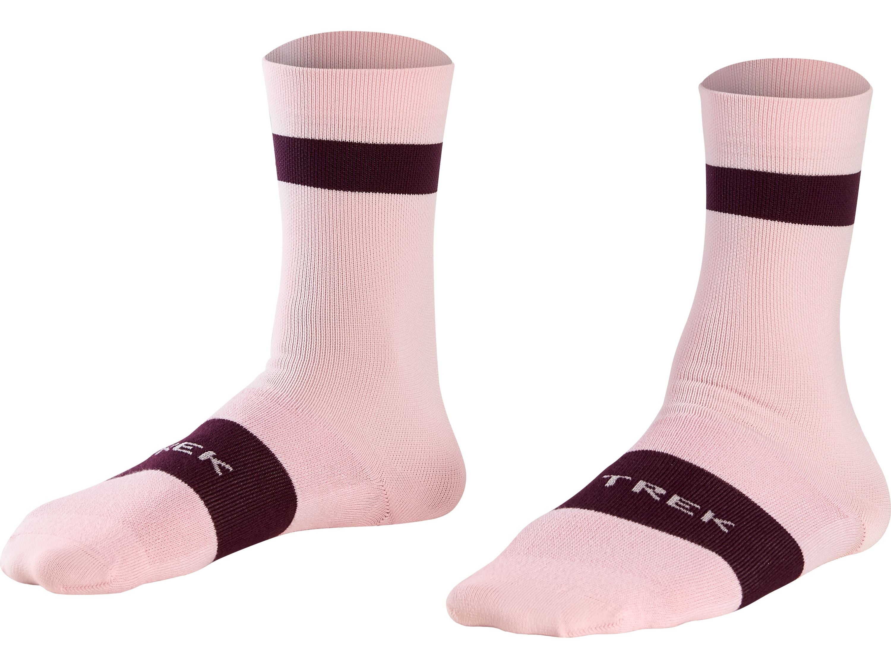 Sock Trek Race Crew Large (42-44) Blush