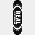 Real Skateboards Classic Oval Deck 8.25" Black