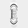 Real Skateboards Classic Oval Deck 8.38" White