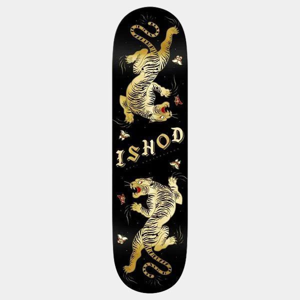 Real Skateboards Ishod Wair Cat Scratch Twin Tail DBX Basalt Deck 8.5"