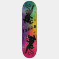 Real Skateboards Ishod Wair Cat Scratch Twin Tail Slick DBX Basalt Deck 8.25" Tie Dye