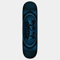 Real Skateboards Oval DBX Basalt Deck 8.5" Blue Foil
