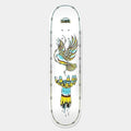 Real Skateboards Team Synthetic Peace Deck 8.25" White