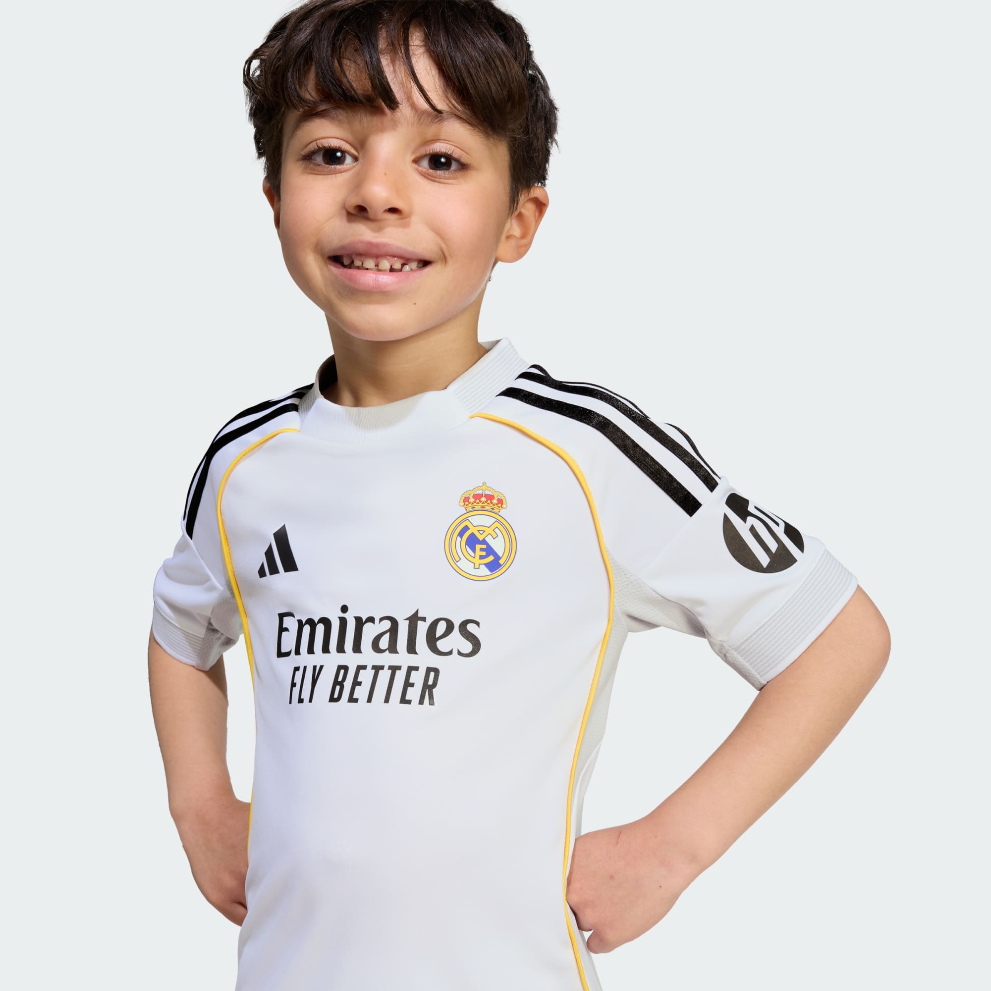 adidas Real Madrid 25/26 Home Mini Kit Kids