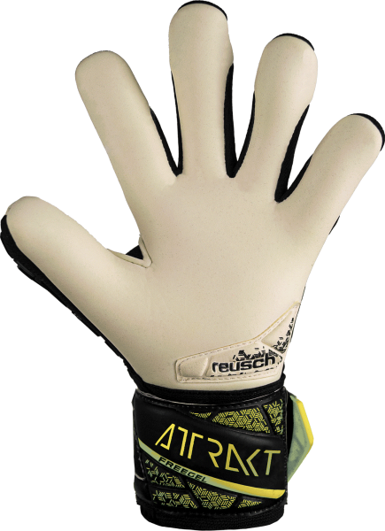 Reusch ATTRAKT FREEGEL GOLD FINGER SUPPORT JUNIOR Goalkeeper Glove