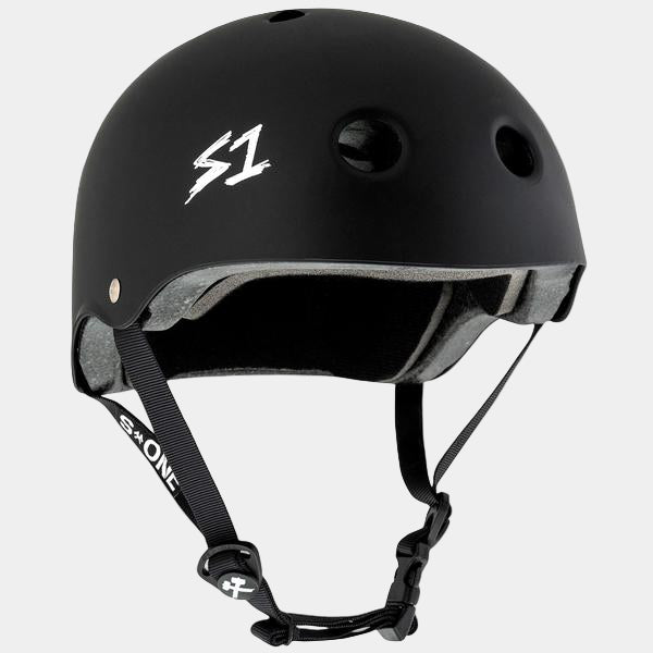 S1 Lifer Certified Skateboard Helmet Black Matte