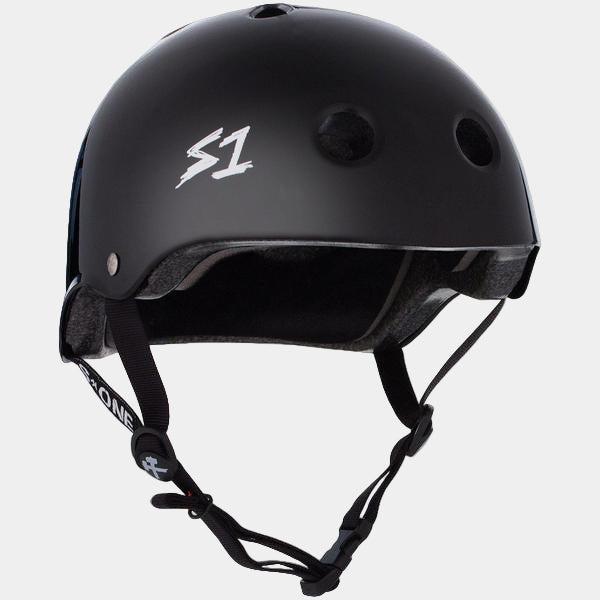 S1 Lifer Certified Skateboard Helmet Gloss Black