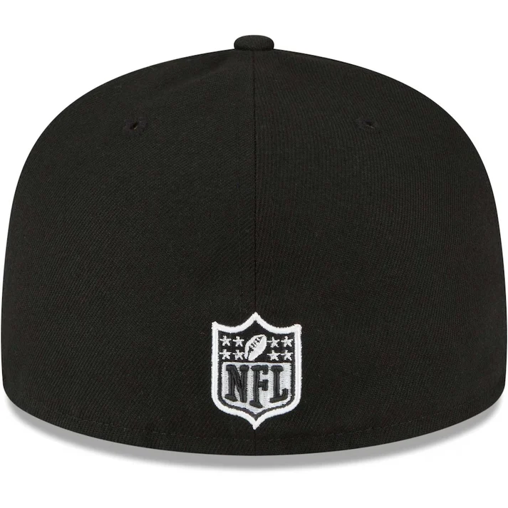 San Francisco 49ers XXIX Super Bowl Side Patch 59FIFTY Fitted Black & White Hat