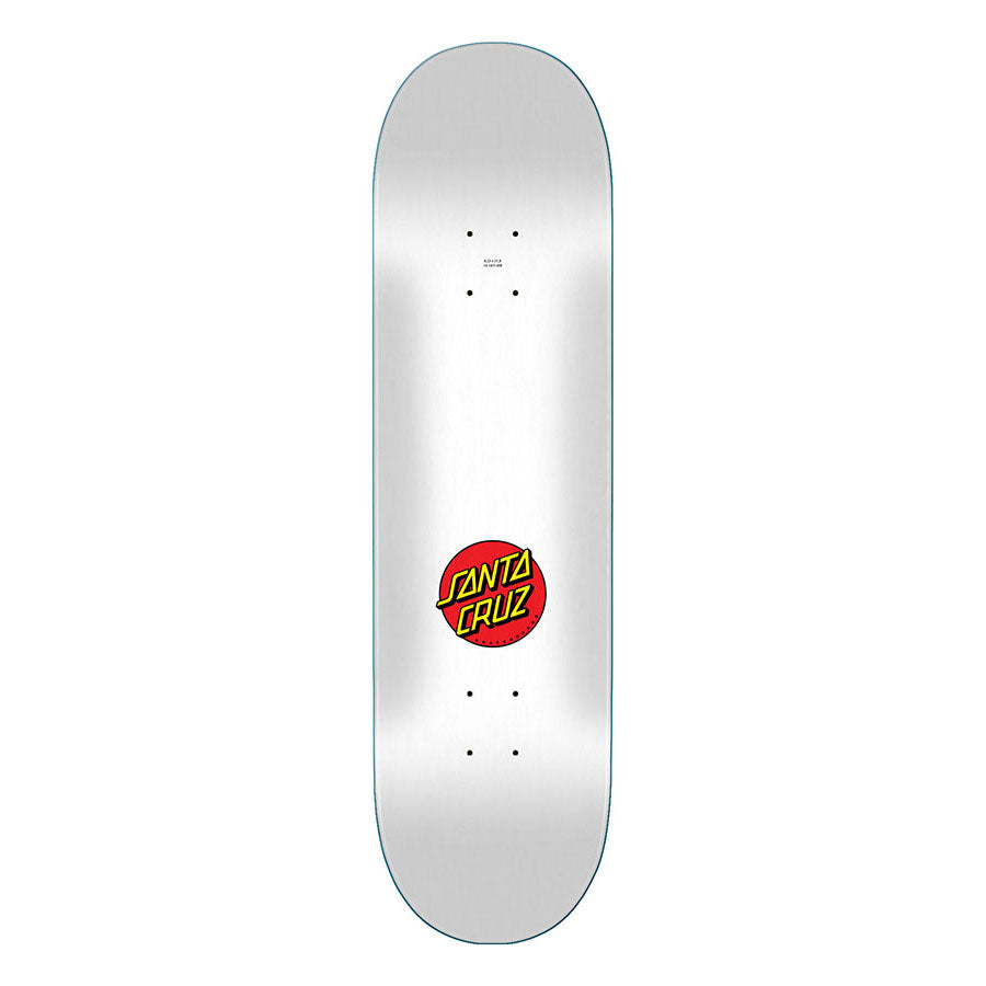 Santa Cruz Deck Screaming Hand White 8.25" x 31.8"