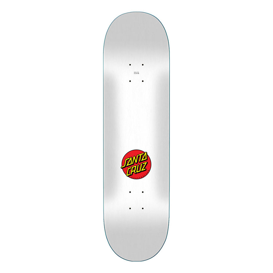 Santa Cruz Deck Classic Dot White 8.0" x 31.62"