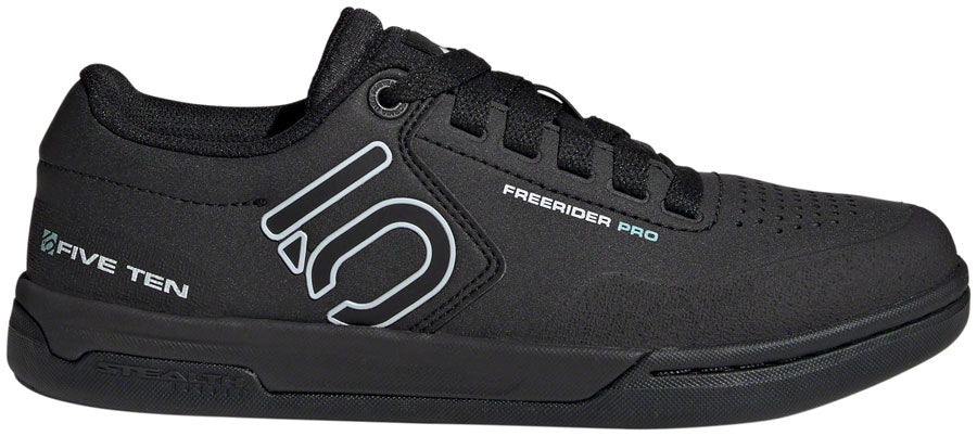 Five Ten Freerider Pro Flat Shoes - Women's, Core Black/Crystal White/Acid Mint