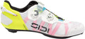 SIDI Wire 3 Road Shoes - Mens White/Yellow Fluo 45.5