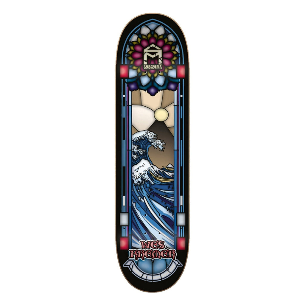 Skate Mafia Skateboard Deck Kremer Stained Glass 8.5" x 32"