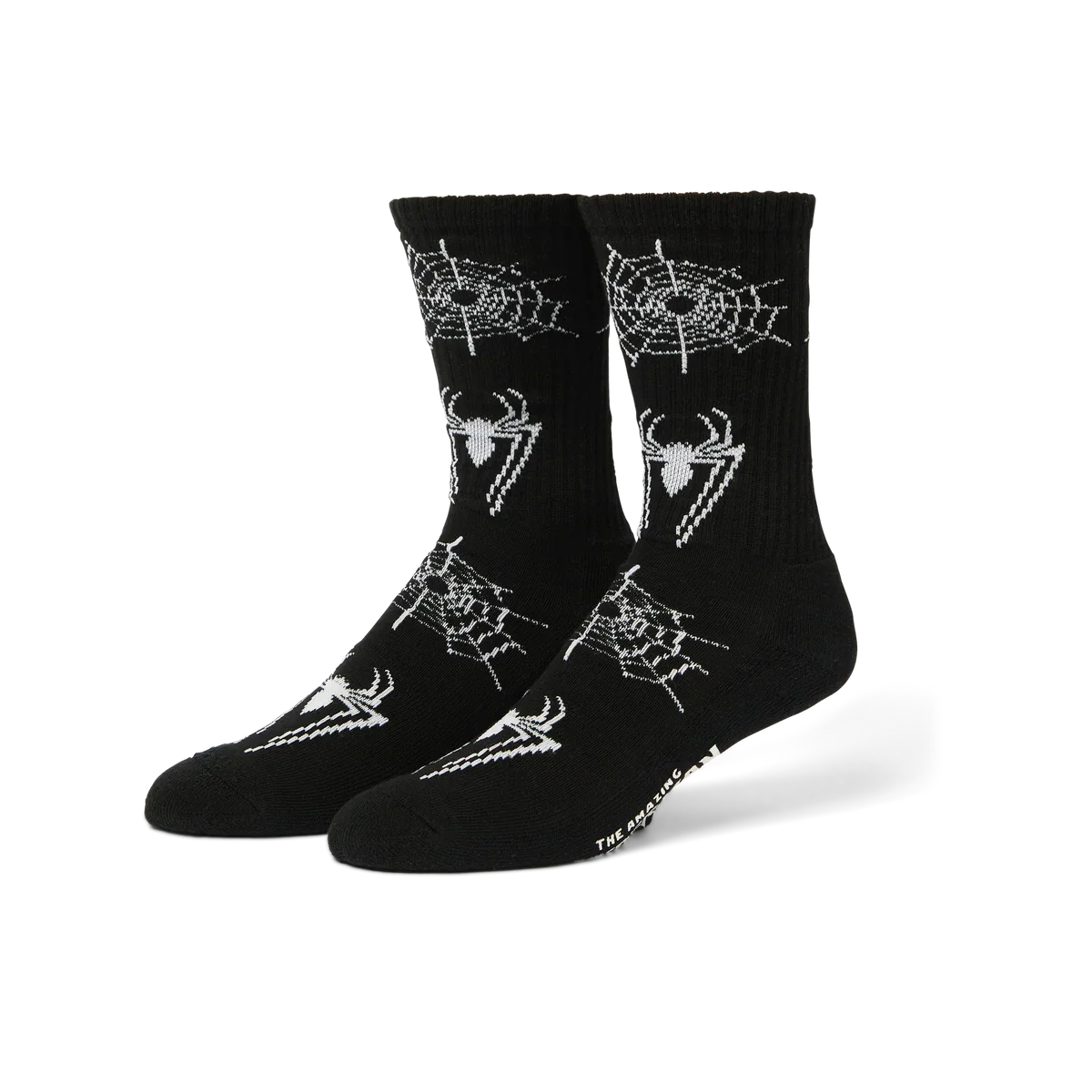 Huf X Spider-Man Crew Sock - Black