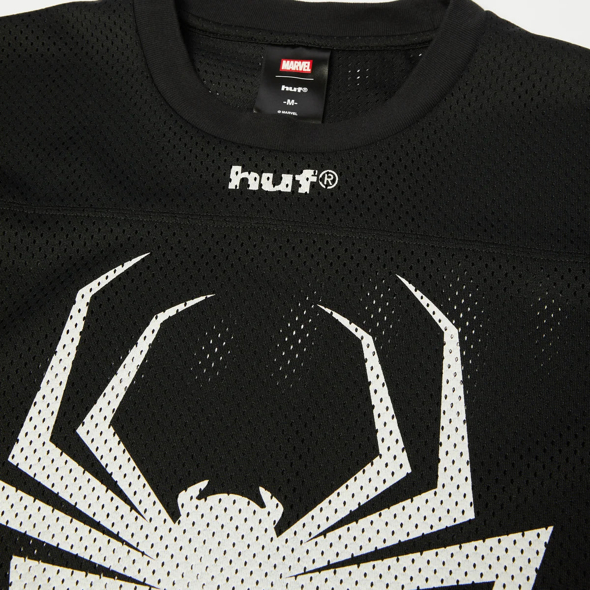 Huf X Spider-Man Football Jersey - Black