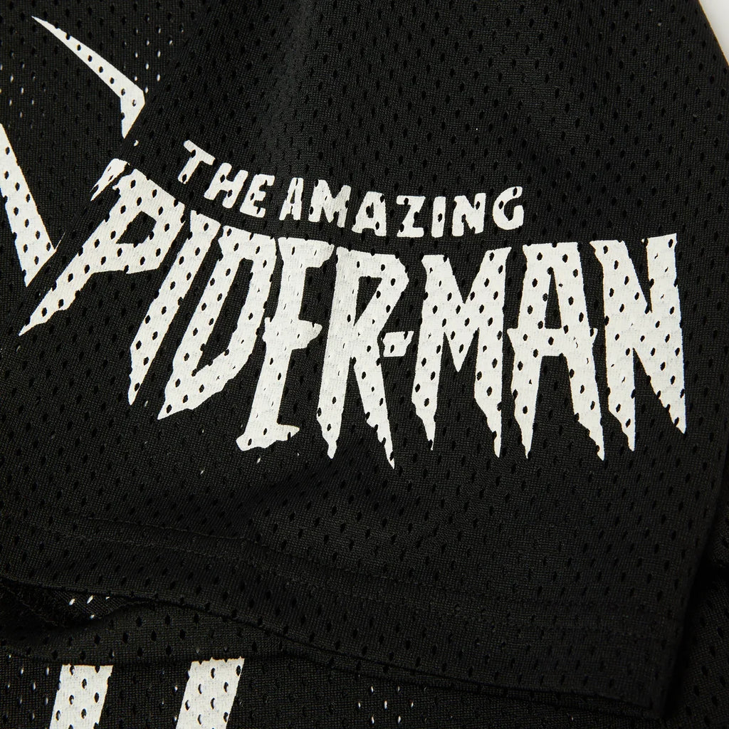 Huf X Spider-Man Football Jersey - Black