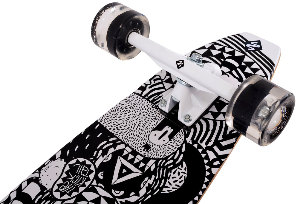 Street Surfing Longboard Rumble Jungle Kicktail 8.5" x 36"