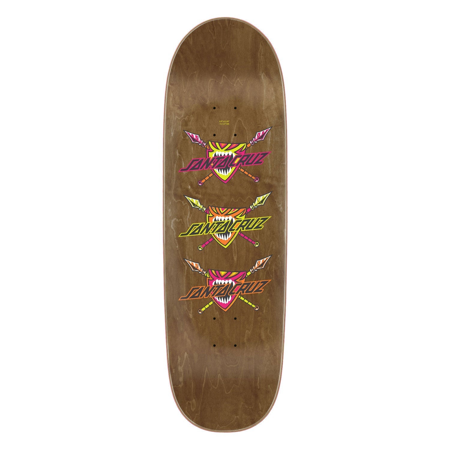 Santa Cruz Skateboard Deck Salba Firedance 8.8" x 32.08"
