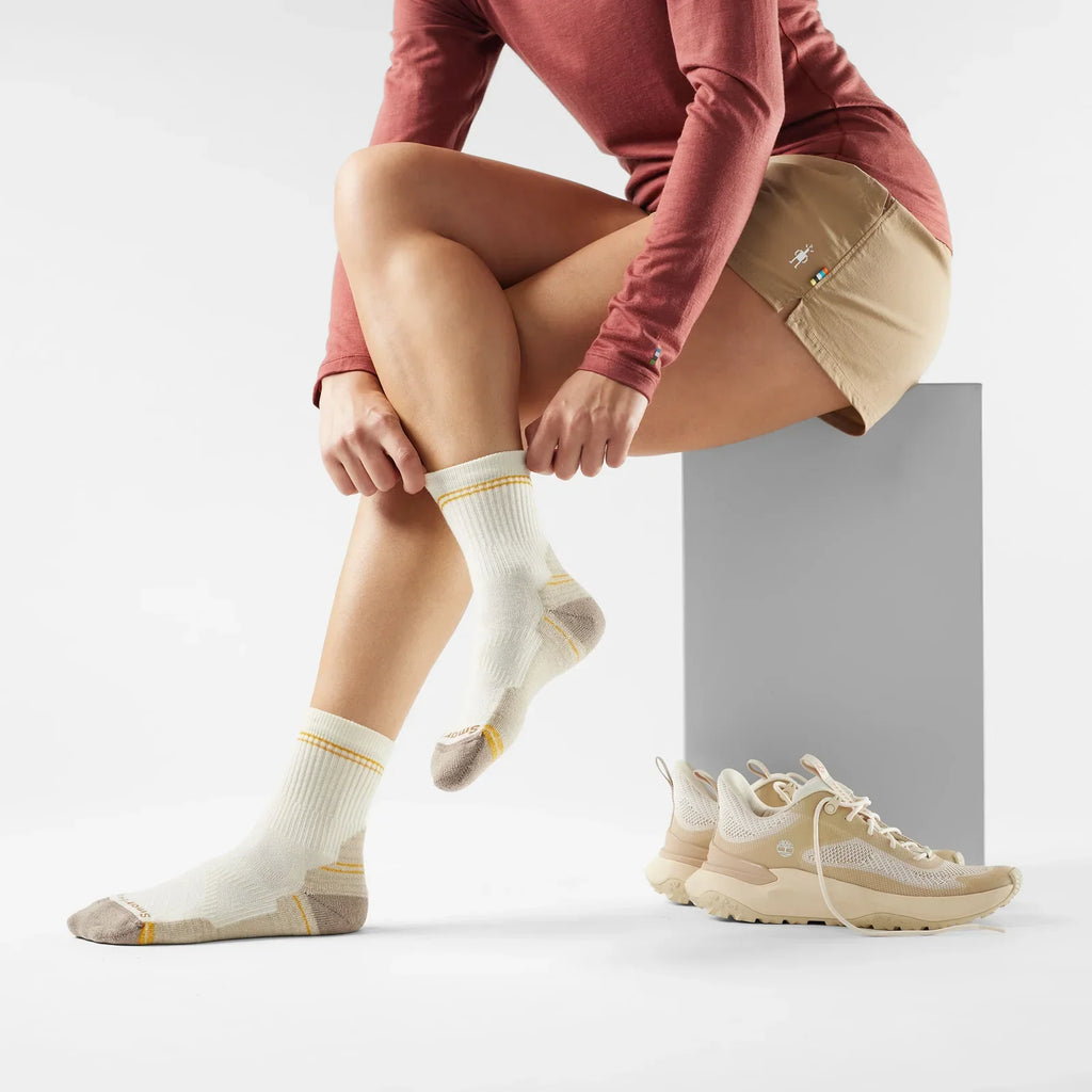 Smartwool - Women's Hike Light Cushion Mid Crew Socks - Natural