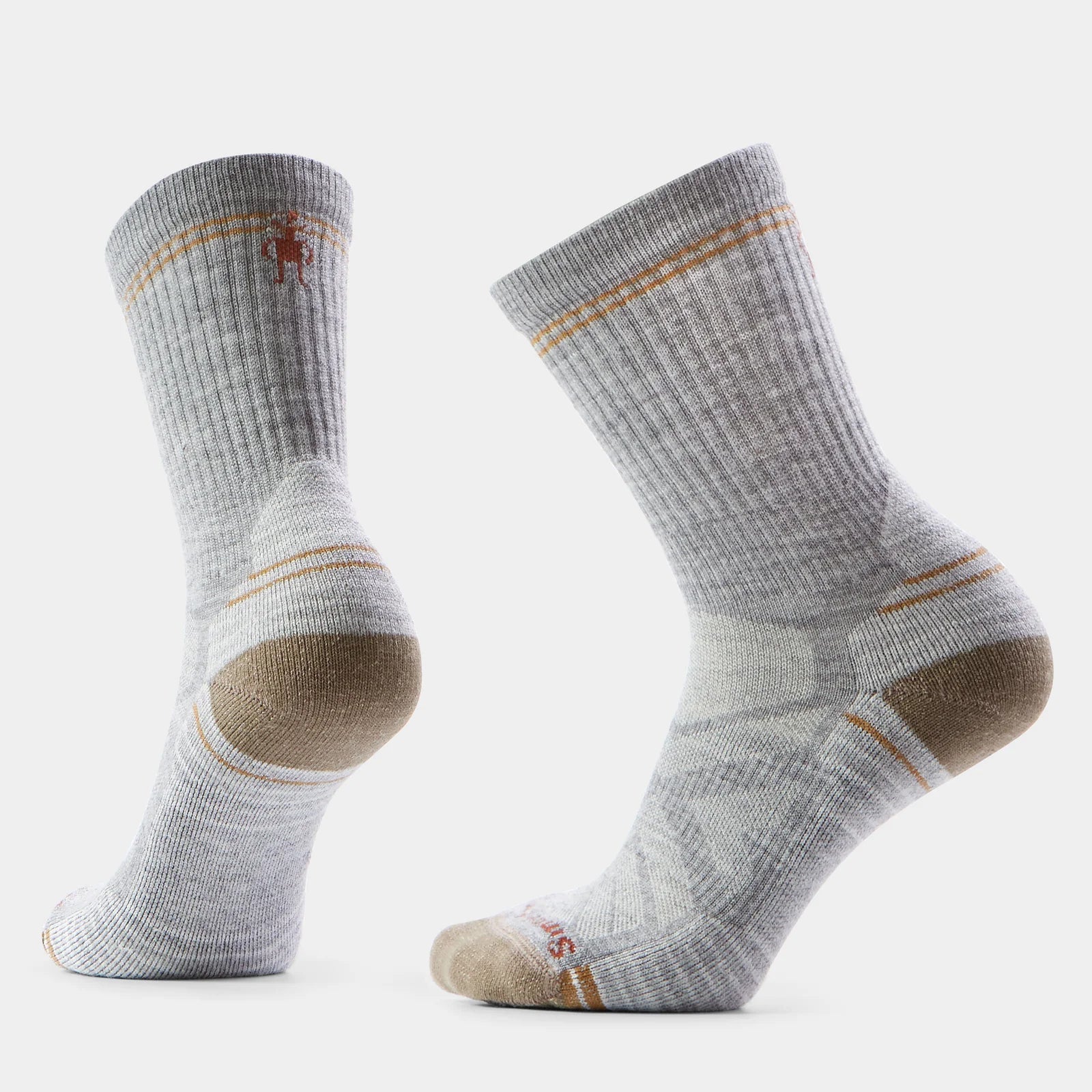 Smartwool - Hike Light Cushion Crew Socks - Women's - Light Gray White
