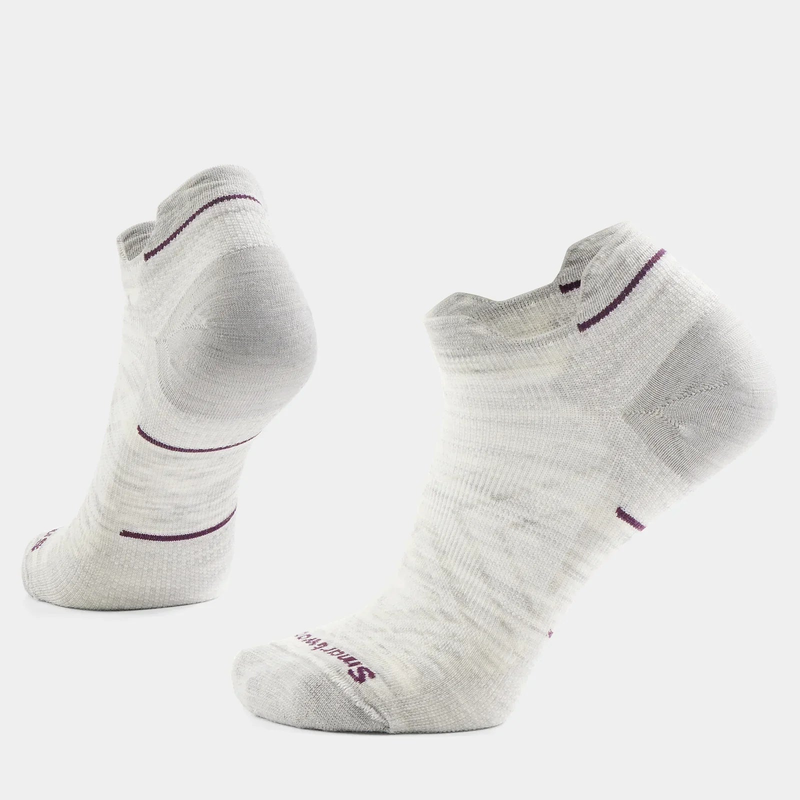 Smartwool - Run Zero Cushion Low Ankle - Women's - Ash