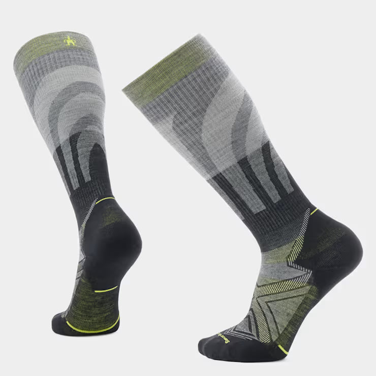 Smartwool - Run Targeted Cushion Compression OTC Socks - Medium Gray