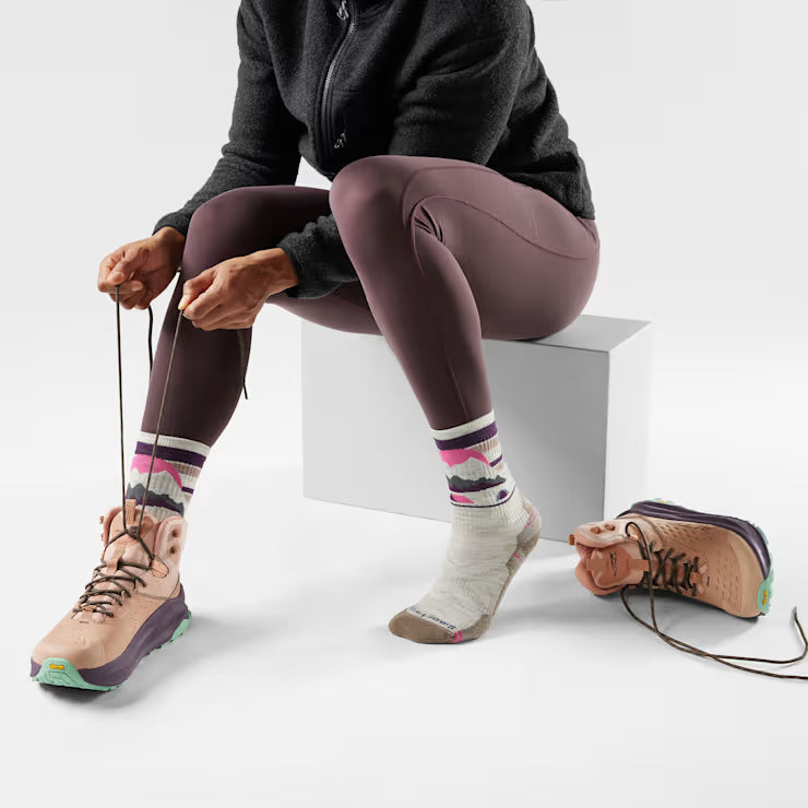 Smartwool - Women's Hike Light Cushion Mountain Moon Crew Socks - Ash