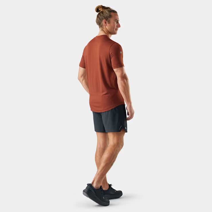 Smartwool - Men's Active Mesh Short Sleeve - Burnt Sienna Heather