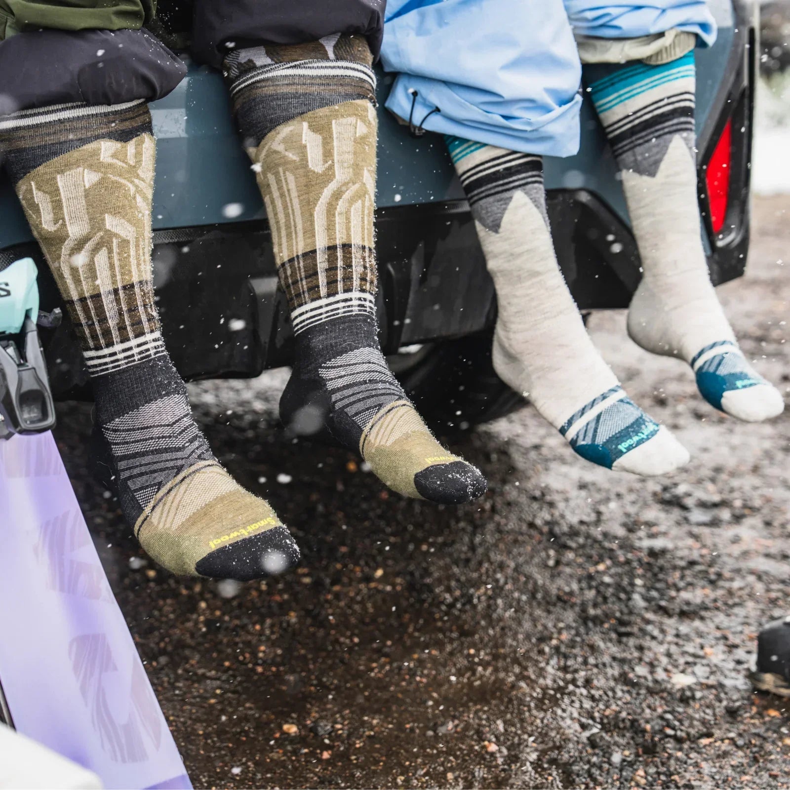 Smartwool - Ski Targeted Cushion Over The Calf Socks - Men's - Black