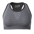 Smartwool - Women's Intraknit Racerback Bra - Black Heather