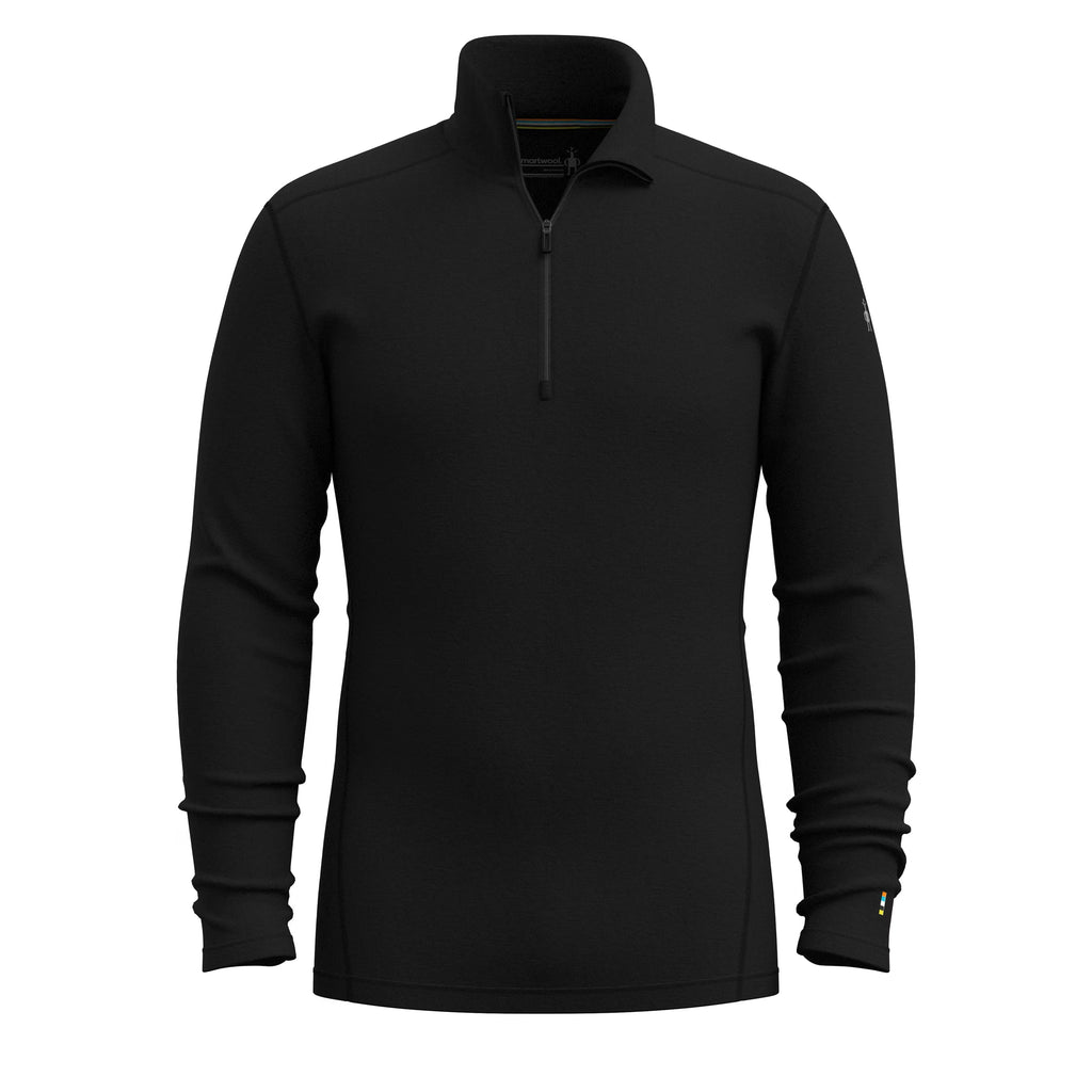 Smartwool - Classic Thermal Merino Base Layer 1/4 Zip - Men's - Black