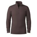 Smartwool - Classic Thermal Merino Base Layer 1/4 Zip - Men's - Mink Heather