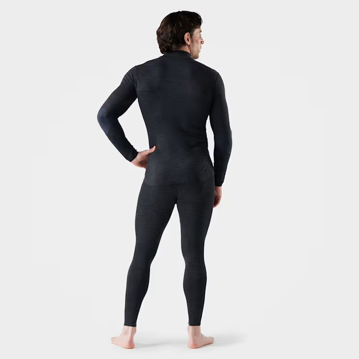 Smartwool - Intraknit Thermal Merino Base Layer 1/4 Zip - Men's - Charcoal-Nightfall Blue