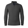 Smartwool - Intraknit Thermal Merino Base Layer 1/4 Zip - Men's - Charcoal-Nightfall Blue