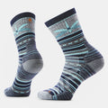 Smartwool - Women's Hike Targeted Cushion Dragon Stitch Mid Crew Socks - Deep Navy