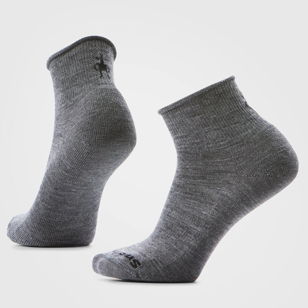 Smartwool - Women's Everyday Roll Top Ankle Socks - Medium Gray