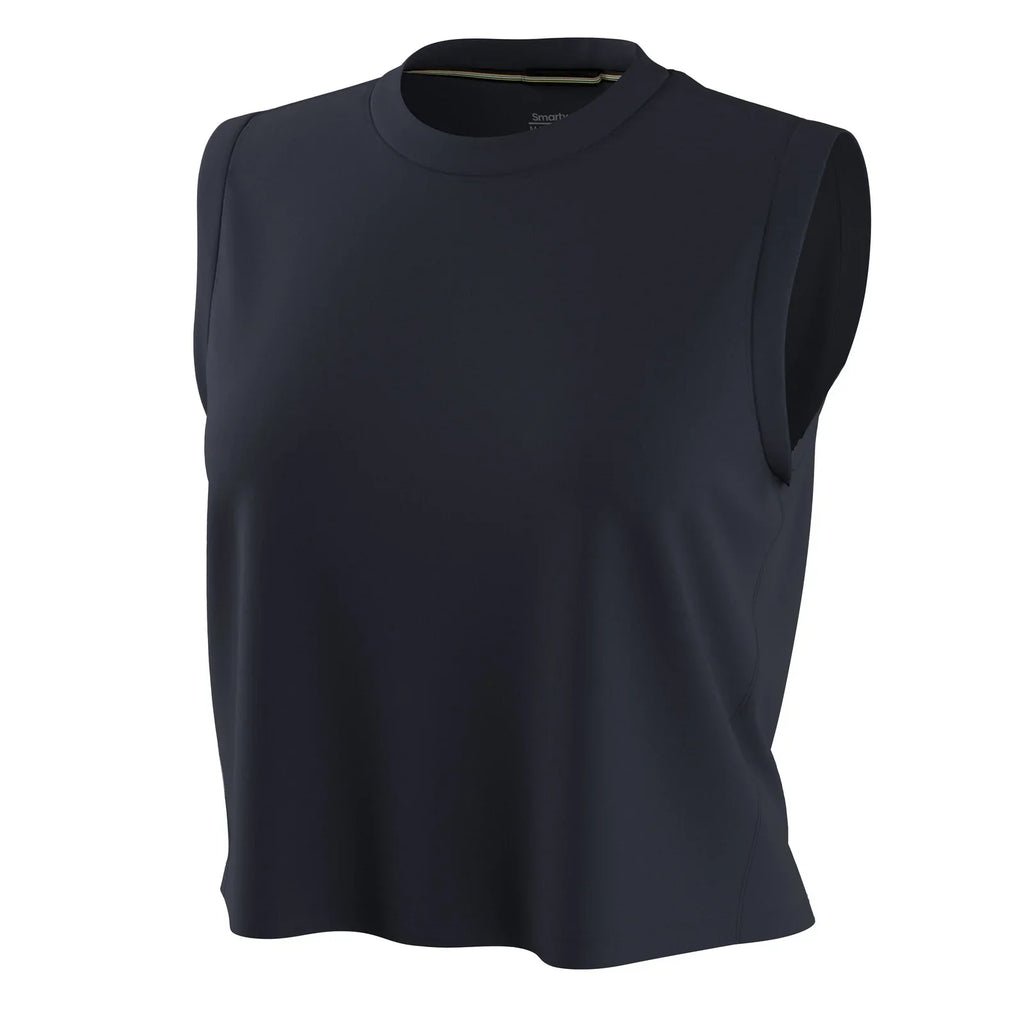 Smartwool - Women's Active Ultralite Crop Tank - Deep Navy