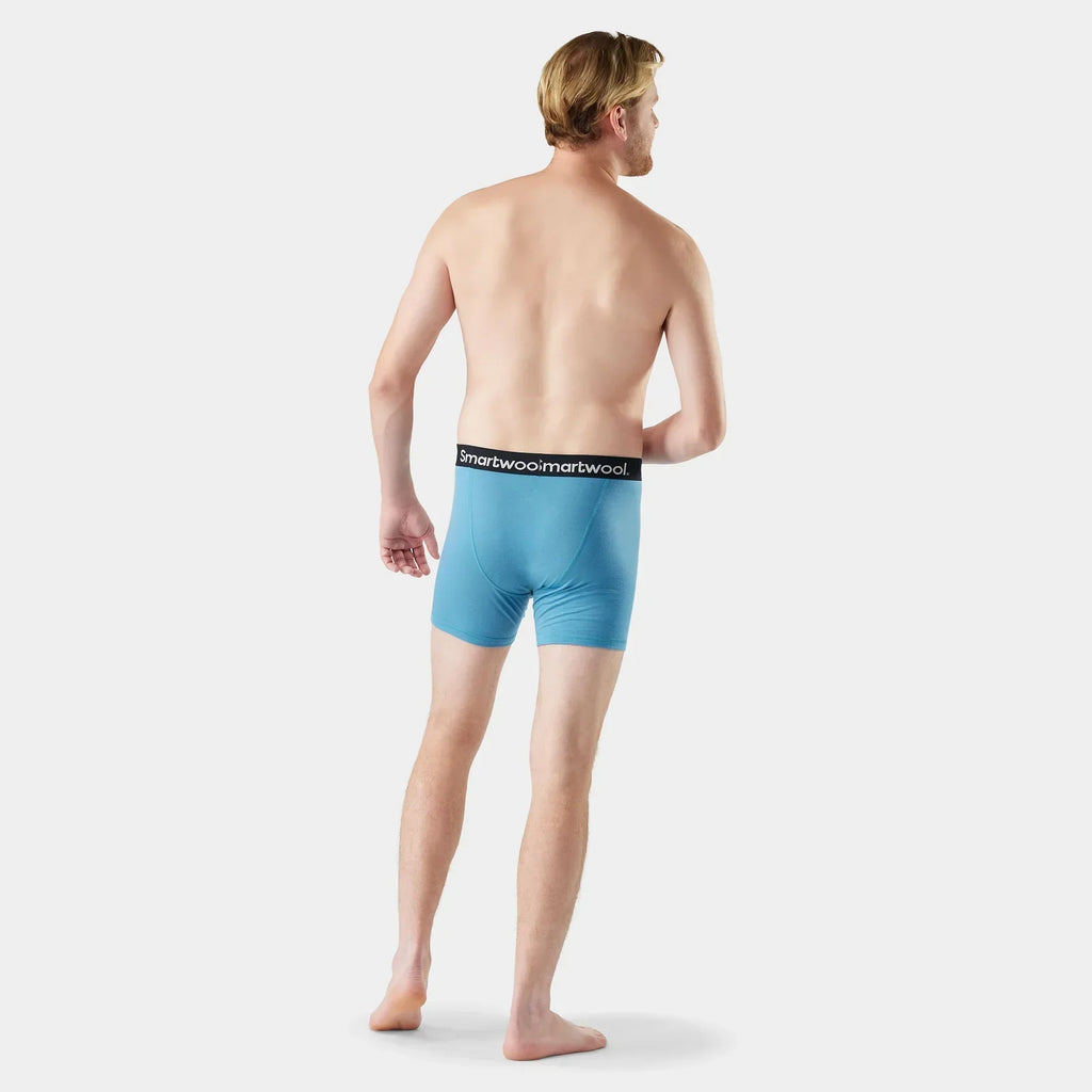 Smartwool - Merino Boxer Brief Boxed - Men's - Mineral Blue