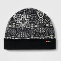 Smartwool - Thermal Merino Reversible Cuffed Beanie - Black Deco Floral