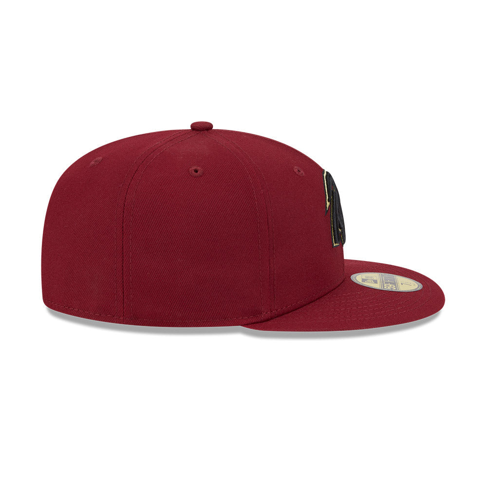 Sacramento River Cats MiLB New Era Men's Red 59Fifty Authentic Collection Fitted Hat