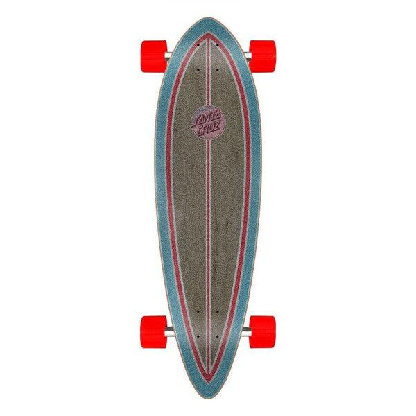 Santa Cruz Decoder Wave Pintail Cruiser Longboard Complete 33"