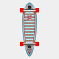 Santa Cruz Decoder Wave Pintail Cruiser Longboard Complete 33"