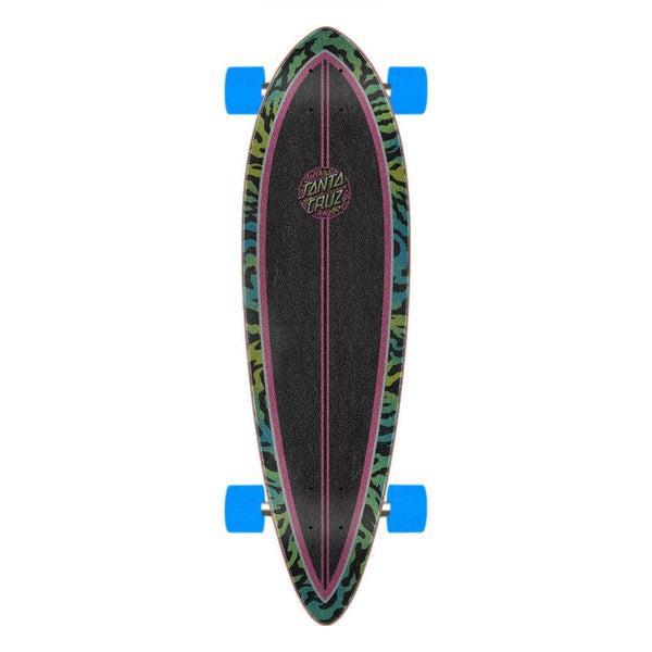 Santa Cruz Obscure Dot Pintail Cruiser Longboard Complete 9.2" x 33"