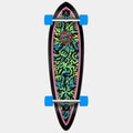 Santa Cruz Obscure Dot Pintail Cruiser Longboard Complete 9.2" x 33"