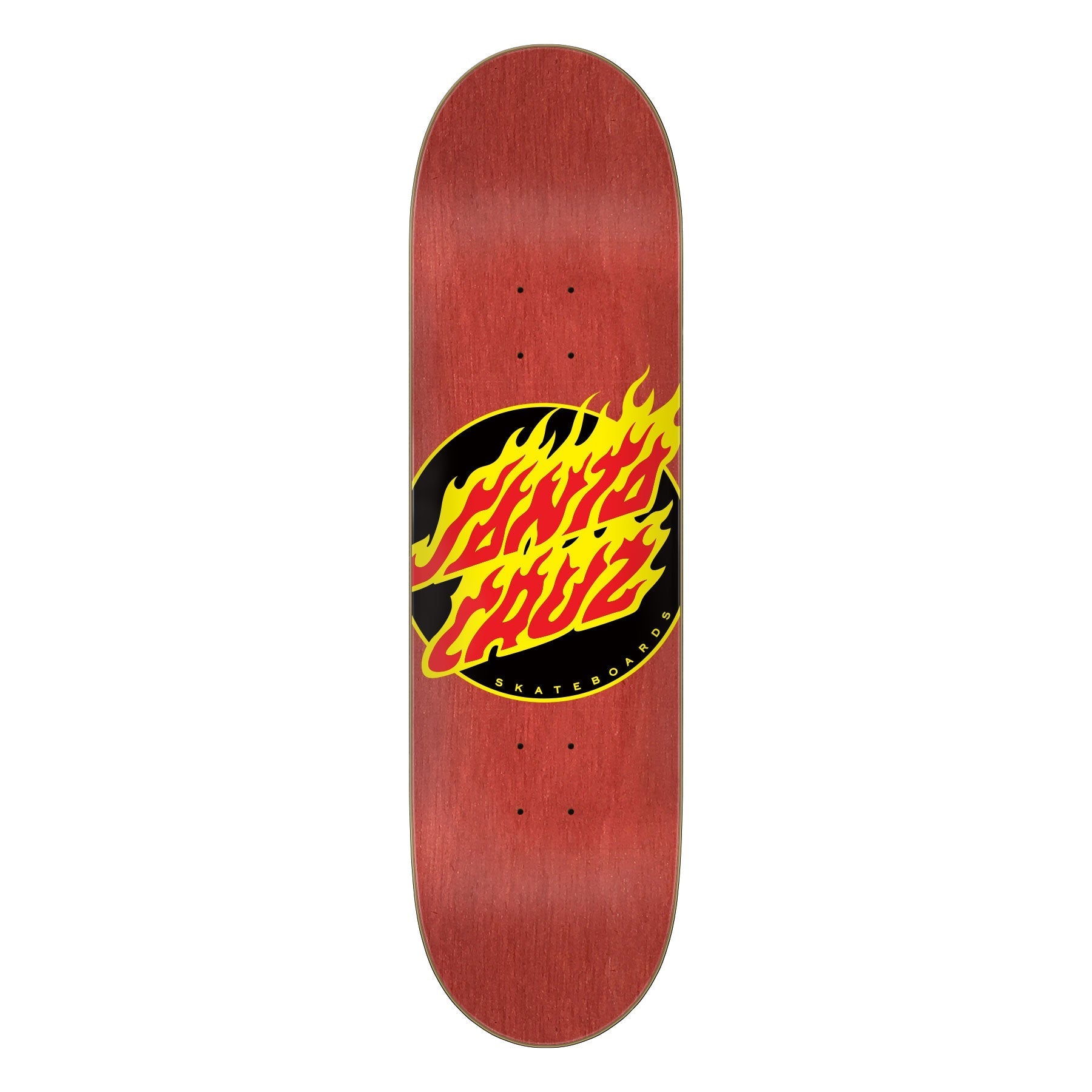 Santa Cruz Skateboard Deck Flame Dot 7.25" x 27"