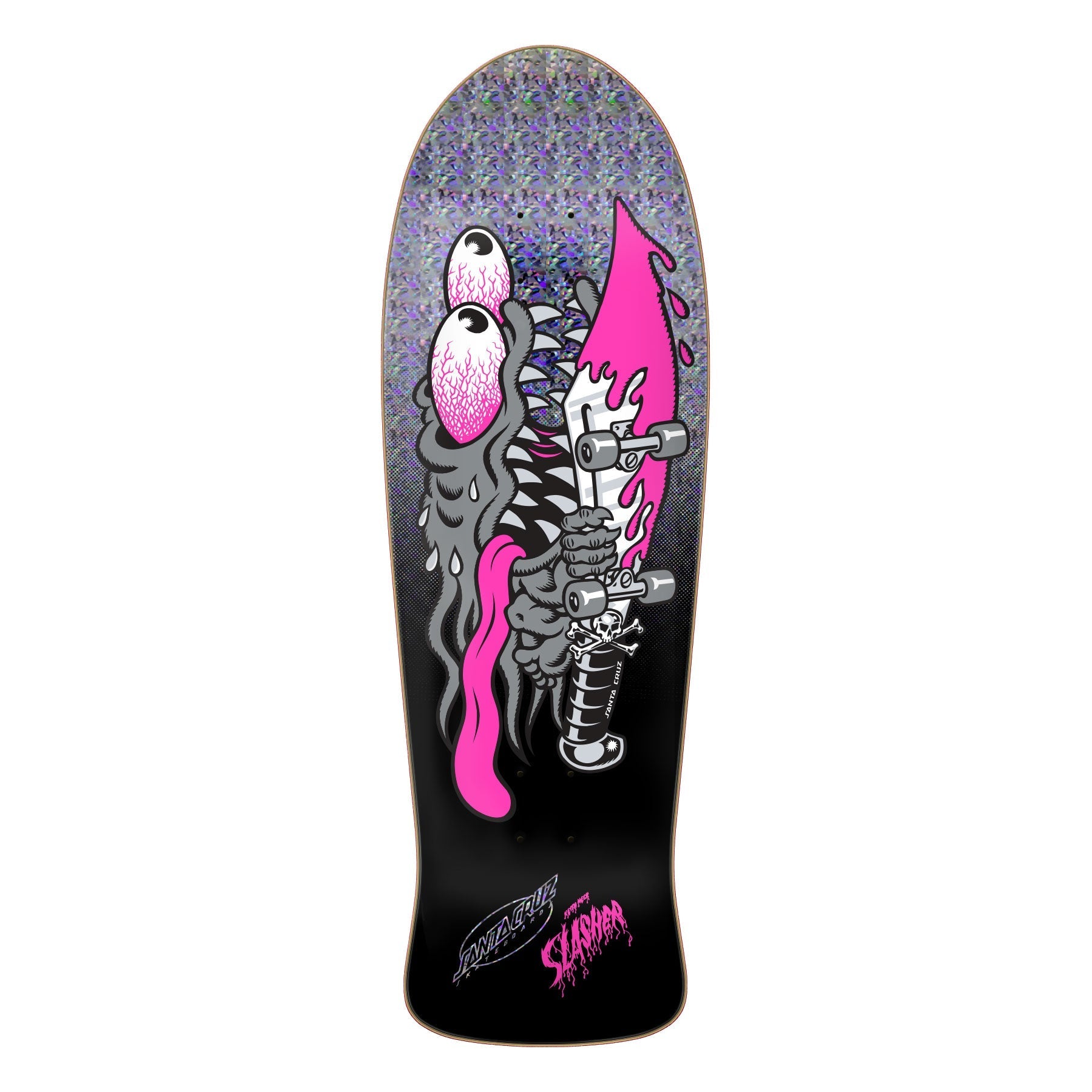 Santa Cruz Skateboard Deck Meek Slasher Reissue 10.1" x 31.13"