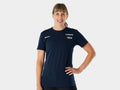 Santini Trek-Segafredo Tee Women Medium Dark Blue Shirt