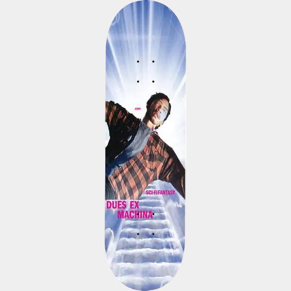 Sci-Fi Fantasy Skateboards Jerry Hsu Dues Ex Machina Deck 8.25"