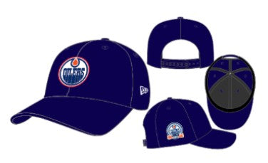 Edmonton Oilers NHL New Era Men's Navy 9Seventy 30th Anniversary Stretch Snapback